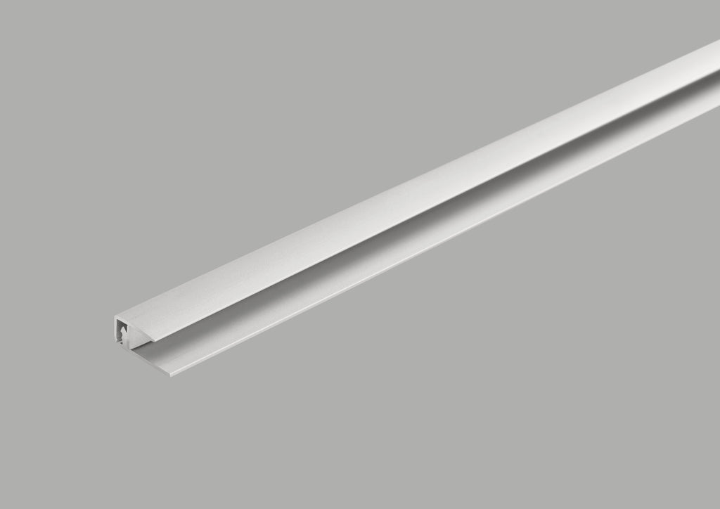 Aluminum demarcation profile 2-piece with snap for Dumawall - 2600 mm
