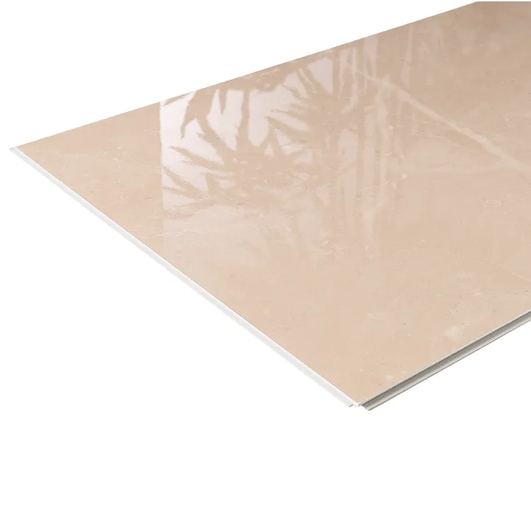 PRIVATE LABEL OUTLET B64 Shinny Beige Marble (brillant)  - 40 x 70 cm (Dumawall +)