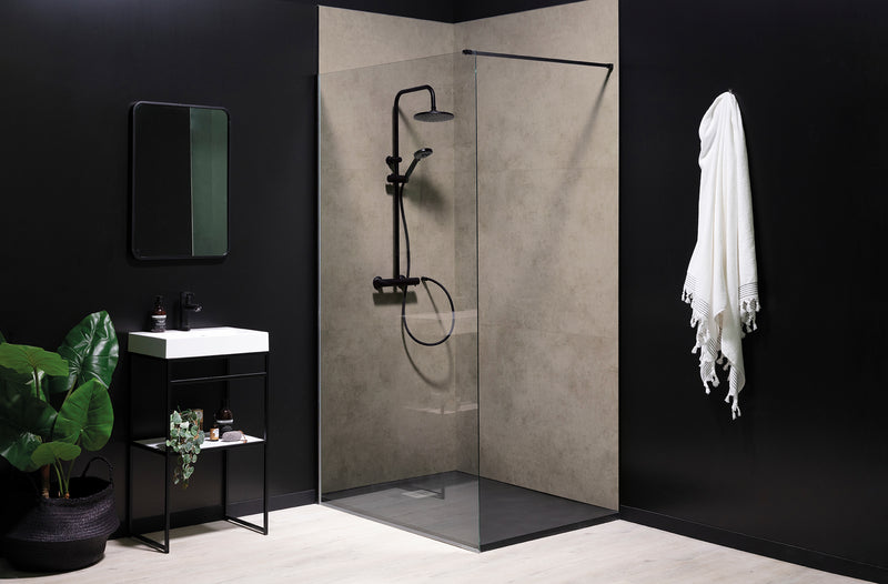 DUMAWALL XL SANIKIT OUTLET 869 DARK CEMENT- 85 x 120 cm