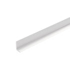 Aluminium-L-Profil für Außenecken, WEISS, 2600 mm, für Dumawall en Inspiro