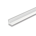 Aluminium-Eckprofil WEISS für 2600 mm Dumawall